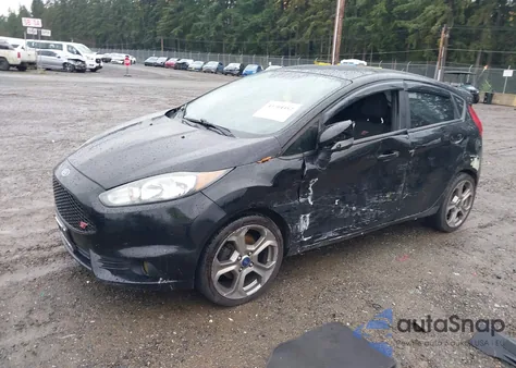 2017 Ford Fiesta St из США, поврежденный, VIN 3FADP4GX0HM122590